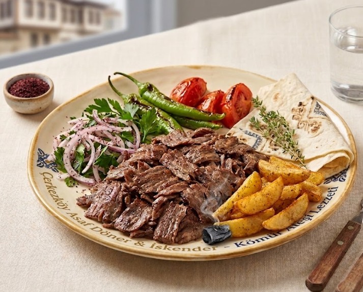 Kömür Ateşinde Porsiyon Döner